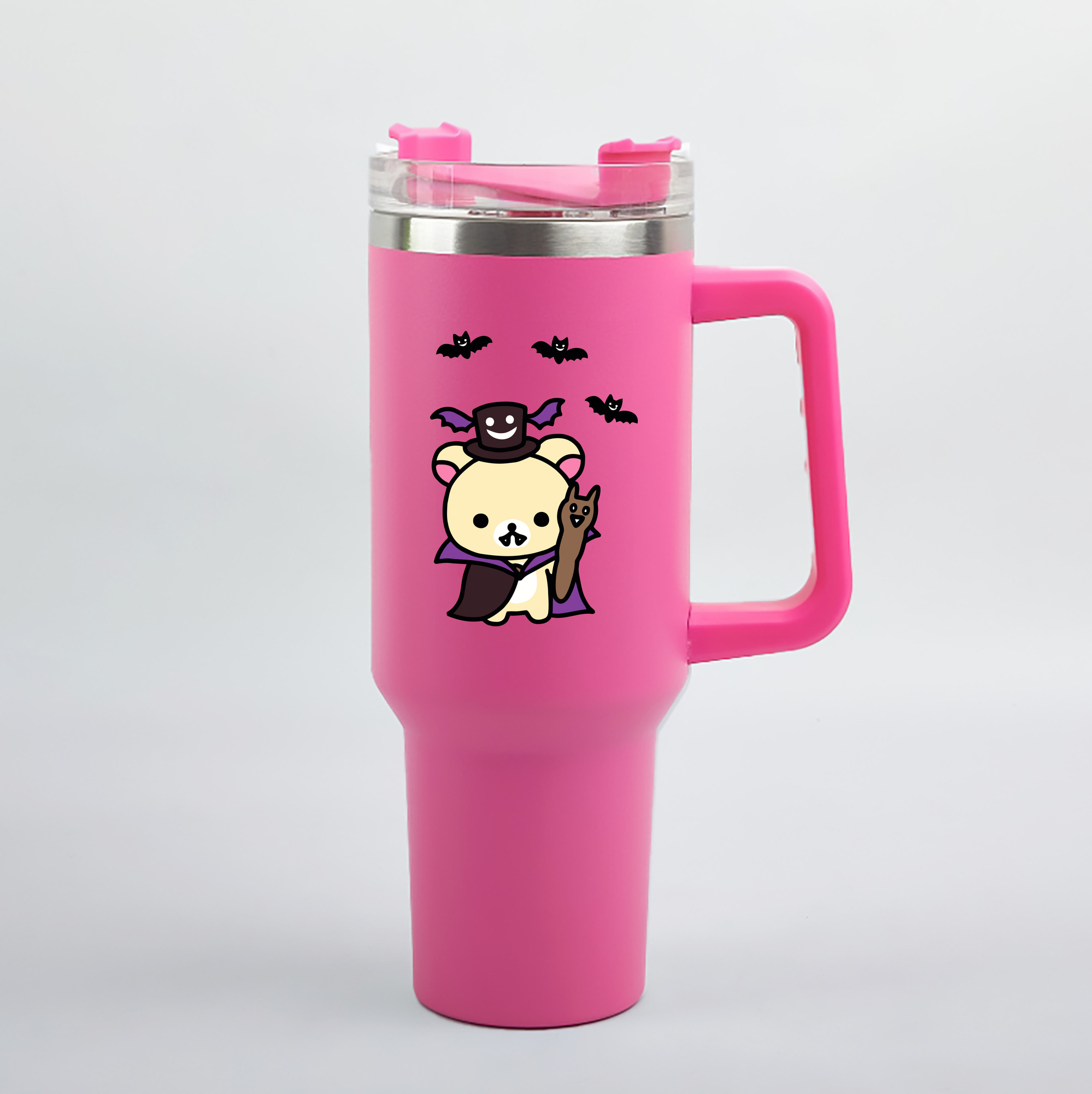 （画像用） リラックマ リラックマ キイロイトリ Rilakkuma Korilakkuma Kiiroitori 1200mL車用タンブラー（カラープリント）